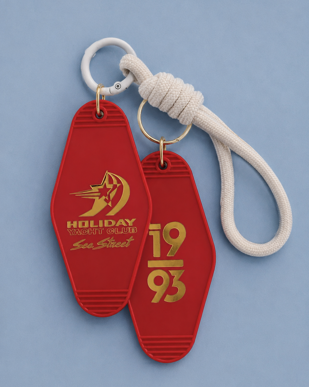 Holiday Yacht Club Keychain