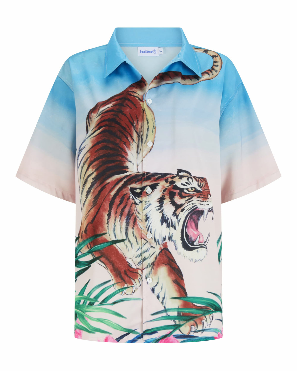 Tiger Relaxed Woven Shirt