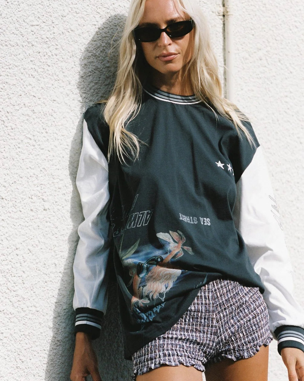 Metallic Diver Long Sleeve